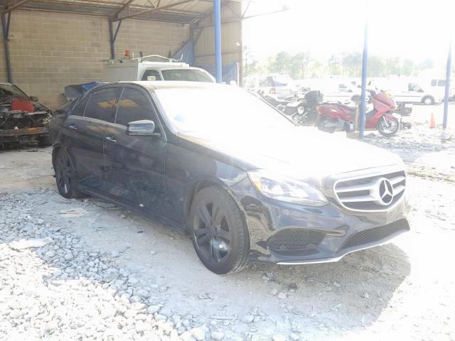 WDDHF5KBXEA941704 - 2014 MERCEDES-BENZ E 350 BLACK photo 1