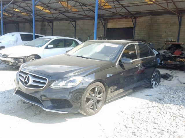 WDDHF5KBXEA941704 - 2014 MERCEDES-BENZ E 350 BLACK photo 2