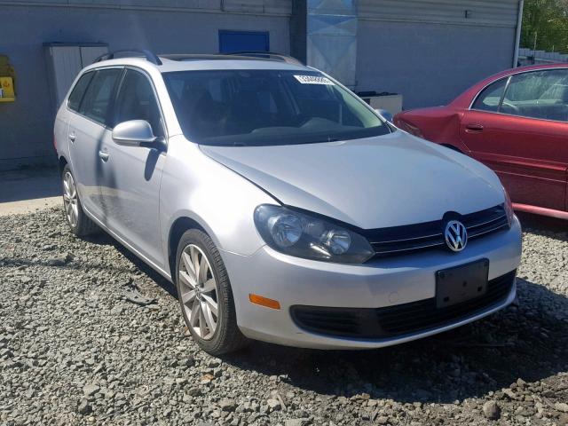 3VWPL7AJ0BM712995 - 2011 VOLKSWAGEN JETTA TDI SILVER photo 1