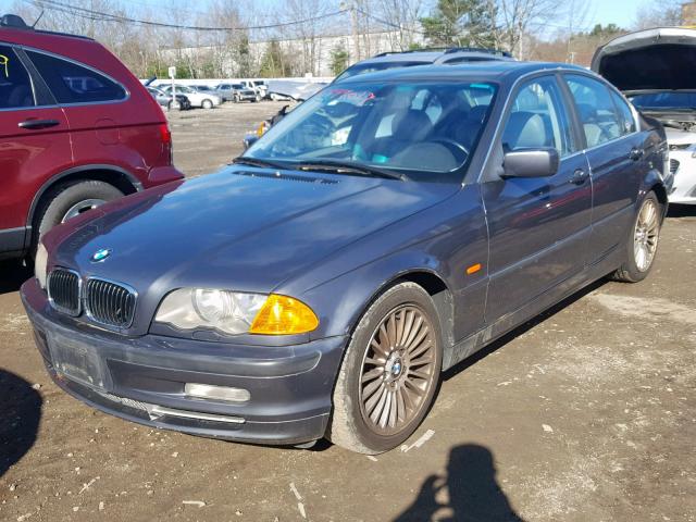 WBAAV53481FK45304 - 2001 BMW 330 I GRAY photo 2