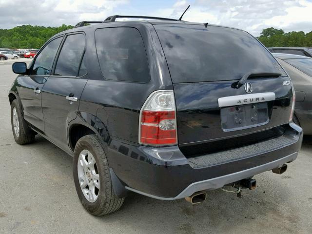 2HNYD18694H538861 - 2004 ACURA MDX TOURIN BLACK photo 3