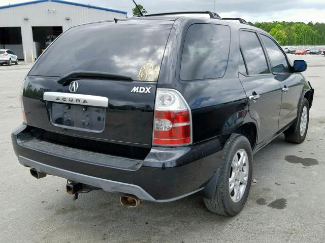 2HNYD18694H538861 - 2004 ACURA MDX TOURIN BLACK photo 4