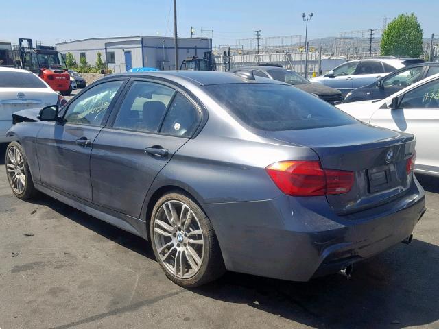 WBA8B3G54GNT91910 - 2016 BMW 340 I GRAY photo 3