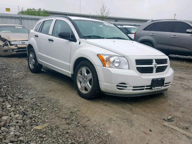 1B3CB1HA7BD116559 - 2011 DODGE CALIBER EX WHITE photo 1