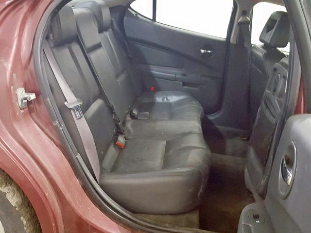 2G2WS522051175848 - 2005 PONTIAC GRAND PRIX RED photo 6