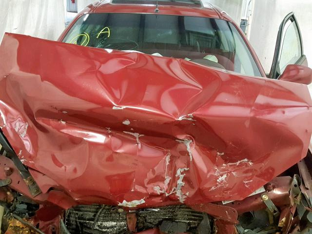 2G2WS522051175848 - 2005 PONTIAC GRAND PRIX RED photo 7