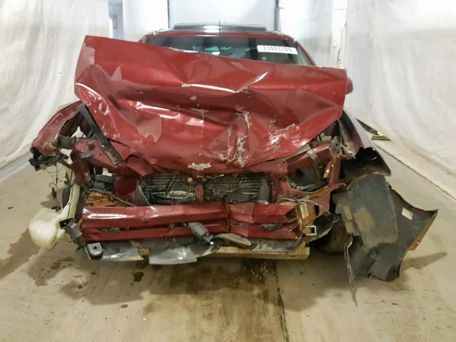 2G2WS522051175848 - 2005 PONTIAC GRAND PRIX RED photo 9
