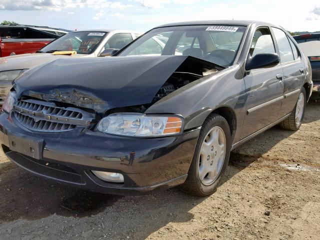 1N4DL01A1YC115836 - 2000 NISSAN ALTIMA XE BLACK photo 2