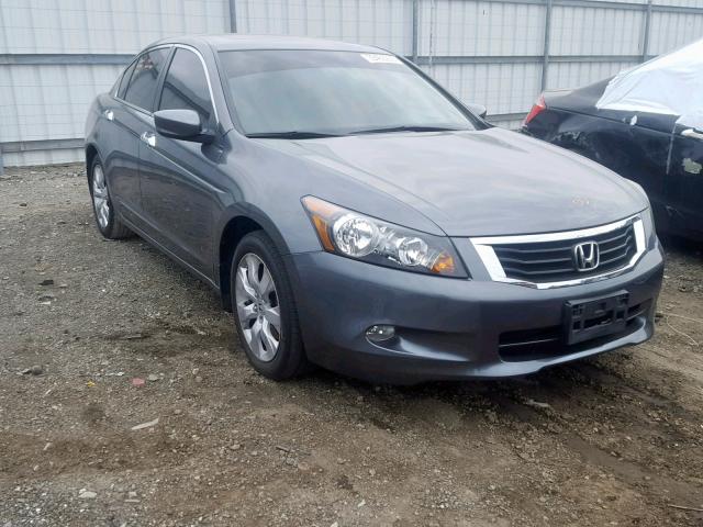 1HGCP36889A010923 - 2009 HONDA ACCORD EXL GRAY photo 1