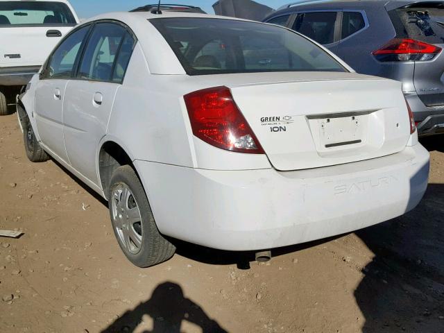 1G8AJ55F47Z163388 - 2007 SATURN ION LEVEL WHITE photo 3