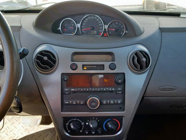 1G8AJ55F47Z163388 - 2007 SATURN ION LEVEL WHITE photo 9