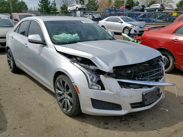 1G6AG5RX1E0160718 - 2014 CADILLAC ATS GRAY photo 1