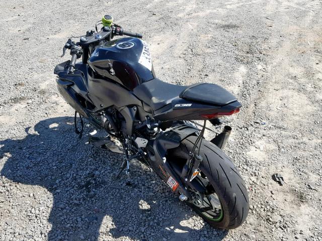 JKBZXJH14KA002309 - 2019 KAWASAKI ZX636 K BLACK photo 3