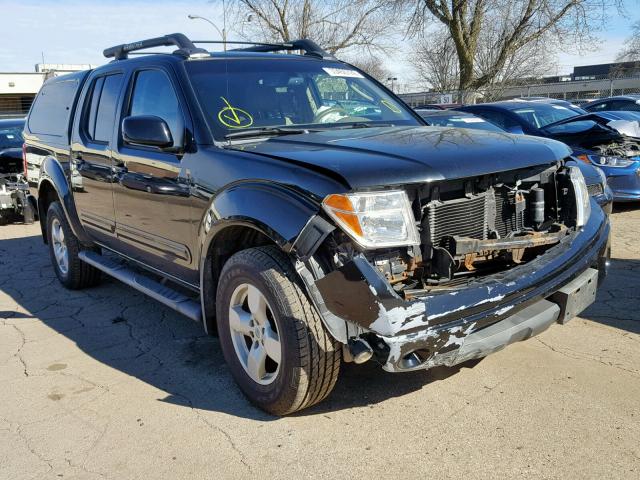 1N6AD07W66C415444 - 2006 NISSAN FRONTIER C BLACK photo 1