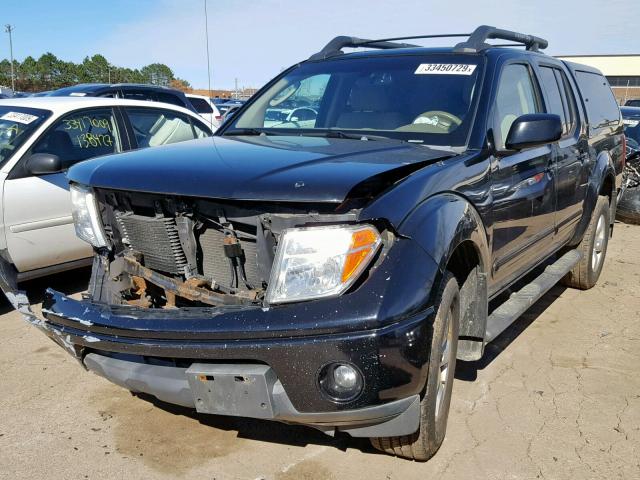 1N6AD07W66C415444 - 2006 NISSAN FRONTIER C BLACK photo 2