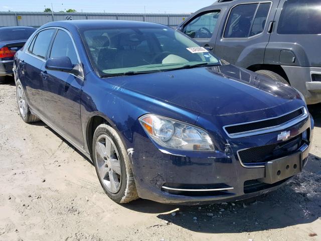 1G1ZD5EB2AF128489 - 2010 CHEVROLET MALIBU 2LT BLUE photo 1