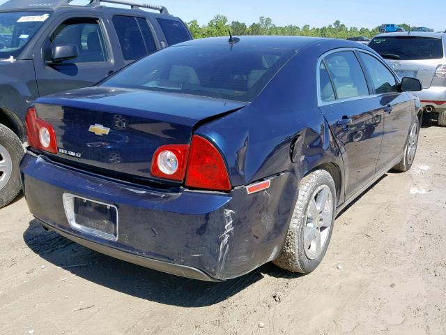 1G1ZD5EB2AF128489 - 2010 CHEVROLET MALIBU 2LT BLUE photo 4