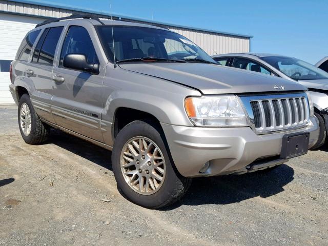 1J4GW58N94C331393 - 2004 JEEP GRAND CHER SILVER photo 1