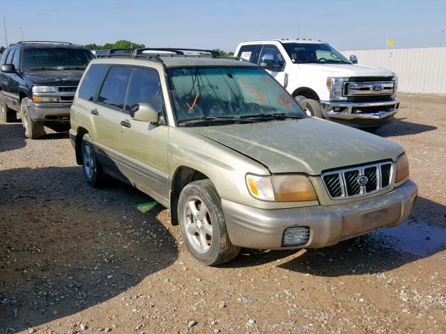 JF1SF65591H705967 - 2001 SUBARU FORESTER S TAN photo 1