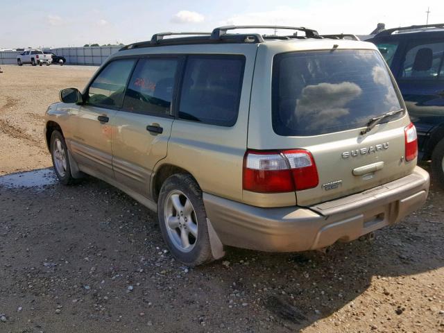 JF1SF65591H705967 - 2001 SUBARU FORESTER S TAN photo 3