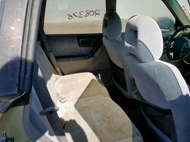 JF1SF65591H705967 - 2001 SUBARU FORESTER S TAN photo 6