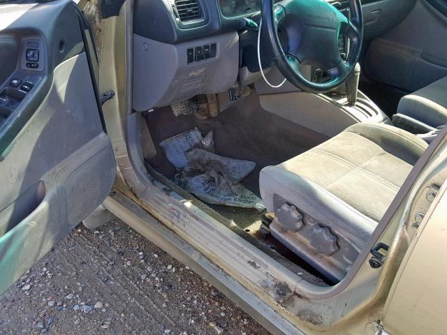 JF1SF65591H705967 - 2001 SUBARU FORESTER S TAN photo 9