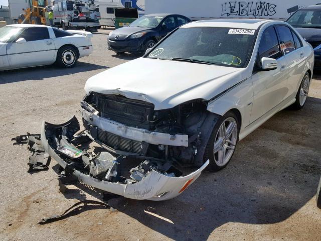 WDDGF4HB7CA660311 - 2012 MERCEDES-BENZ C 250 WHITE photo 2