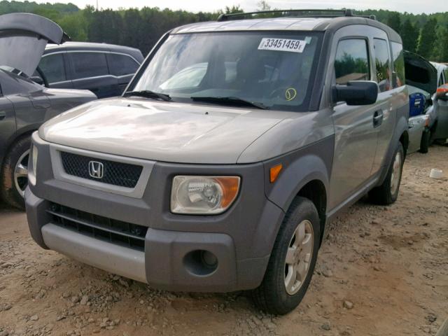 5J6YH28573L041522 - 2003 HONDA ELEMENT EX TAN photo 2