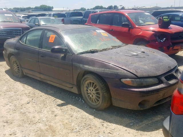 1G2WR52172F170427 - 2002 PONTIAC GRAND PRIX BURGUNDY photo 1