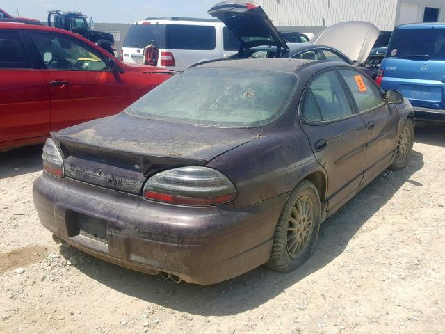 1G2WR52172F170427 - 2002 PONTIAC GRAND PRIX BURGUNDY photo 4