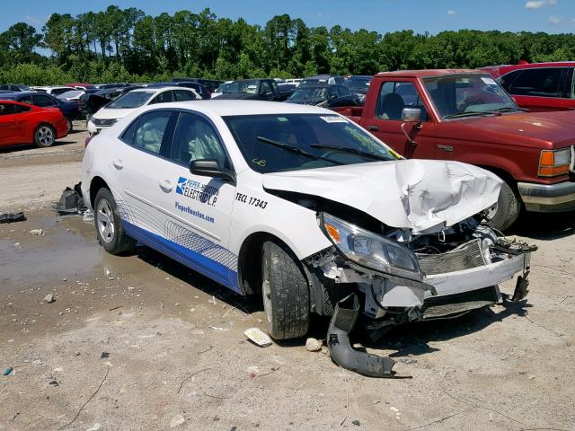 1G11B5SL0FF273621 - 2015 CHEVROLET MALIBU LS WHITE photo 1
