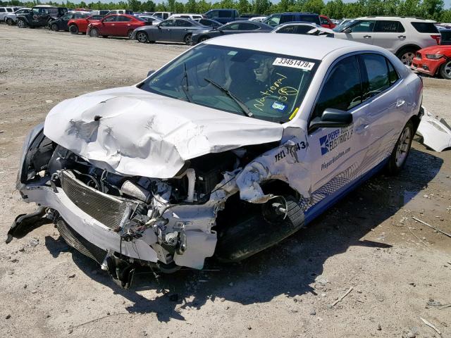 1G11B5SL0FF273621 - 2015 CHEVROLET MALIBU LS WHITE photo 2