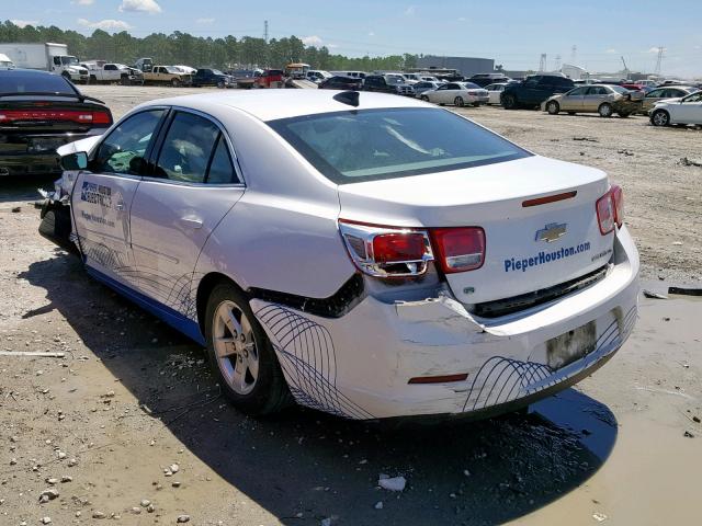 1G11B5SL0FF273621 - 2015 CHEVROLET MALIBU LS WHITE photo 3