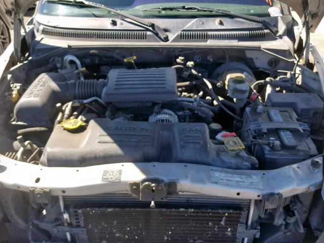 1B7GG22N8YS534605 - 2000 DODGE DAKOTA GRAY photo 7