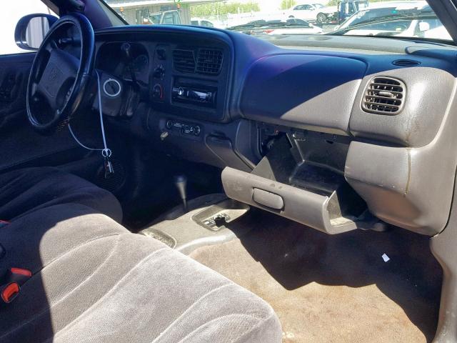 1B7GG22N8YS534605 - 2000 DODGE DAKOTA GRAY photo 9