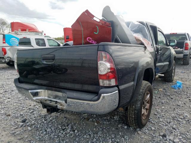 5TEJU4GN8AZ713750 - 2010 TOYOTA TACOMA DOUBLE CAB PRERUNNER  photo 4