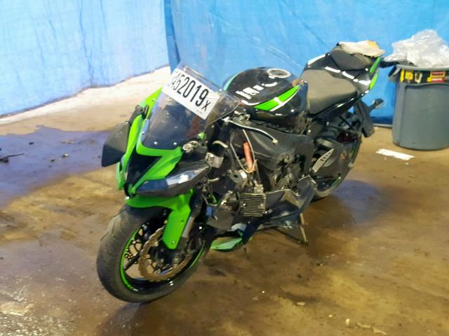 JKBZXJE14GA020885 - 2016 KAWASAKI ZX636 E BLACK photo 2