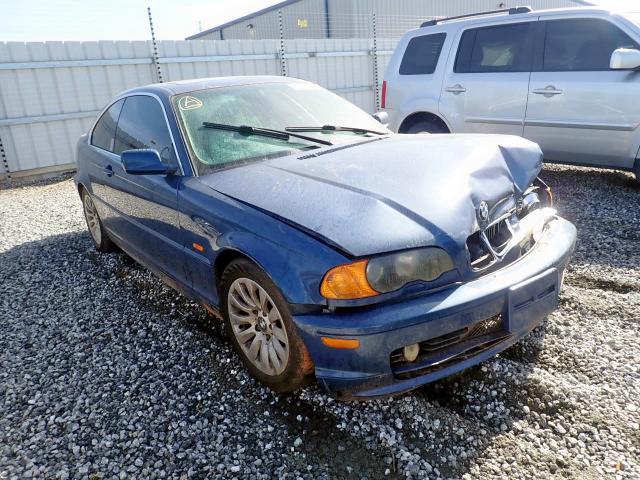 WBABN334X2PG56761 - 2002 BMW 325 CI BLUE photo 1