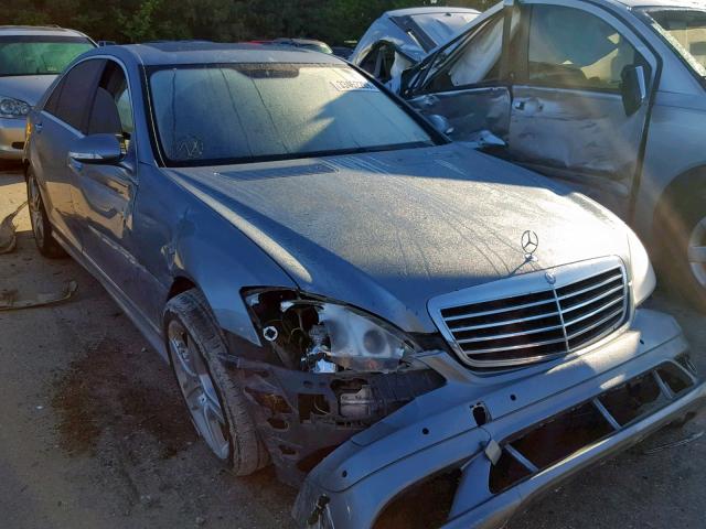 WDDNG71X97A109010 - 2007 MERCEDES-BENZ S 550 SILVER photo 1