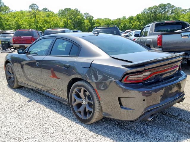 2C3CDXHG1KH512624 - 2019 DODGE CHARGER GT GRAY photo 3