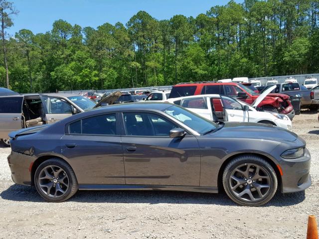 2C3CDXHG1KH512624 - 2019 DODGE CHARGER GT GRAY photo 9