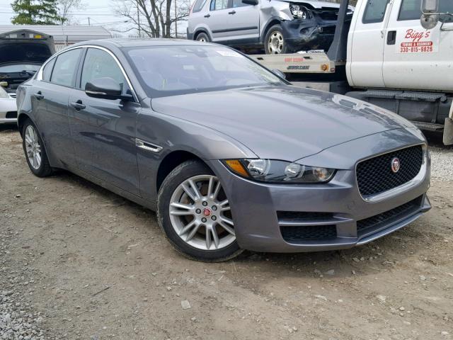 SAJAD4BG1HA972806 - 2017 JAGUAR XE PREMIUM GRAY photo 1