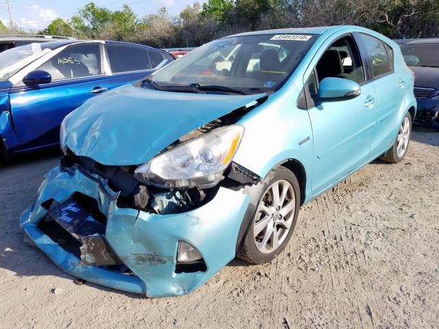 JTDKDTB38C1031002 - 2012 TOYOTA PRIUS C  photo 2