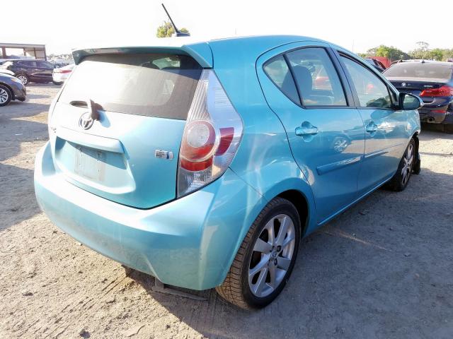 JTDKDTB38C1031002 - 2012 TOYOTA PRIUS C  photo 4