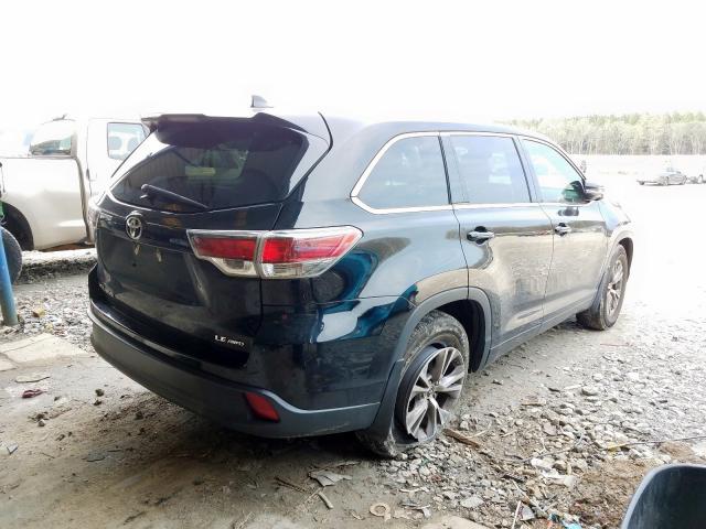 5TDBKRFH2GS289880 - 2016 TOYOTA HIGHLANDER LE  photo 4