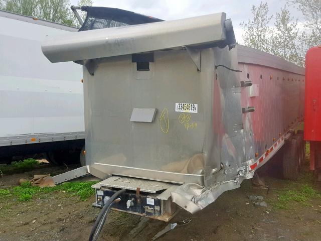 1E1D2S389FR053893 - 2015 UTILIMASTER TRAILER GRAY photo 2