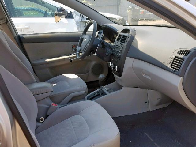 KNAFE221095645886 - 2009 KIA SPECTRA EX SILVER photo 5