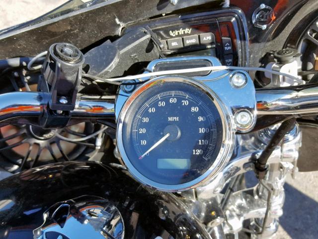 1HD1CT361BC419682 - 2011 HARLEY-DAVIDSON XLH1200 C BLACK photo 8