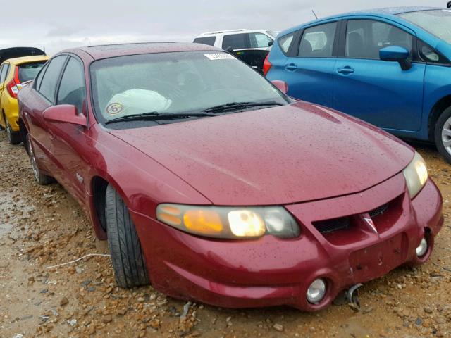 1G2HZ541534168825 - 2003 PONTIAC BONNEVILLE RED photo 1