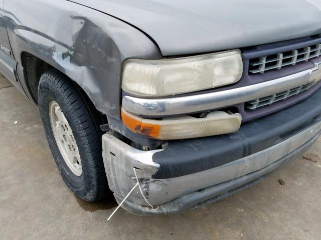 2GCEC19T6Y1357831 - 2000 CHEVROLET SILVERADO C1500  photo 9